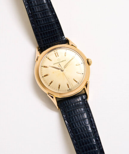 Eterna•Matic boîte "HF" or laminé (circa 1950)